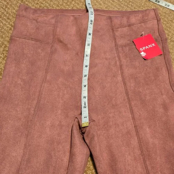 SPANX Faux Suede Leggings‎ in Dusty Rose - Size Small - Picture 6 of 8